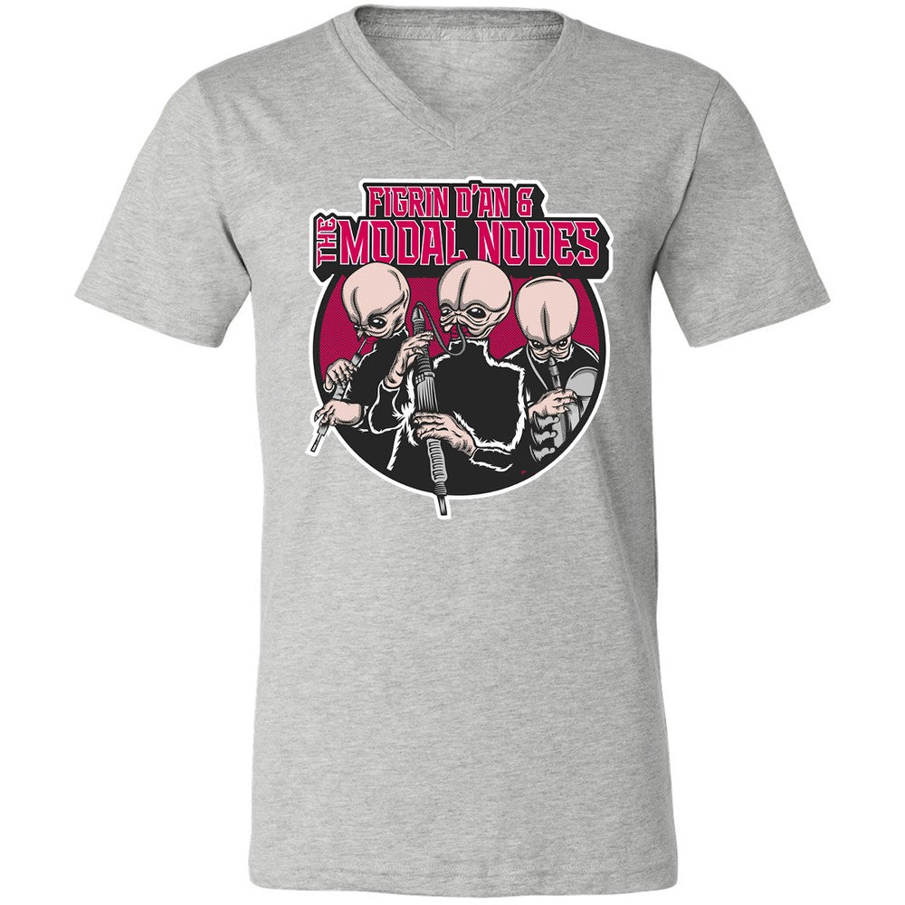 Unisex V-Neck T-Shirt - XPL6E74G - Athletic Heather - 7