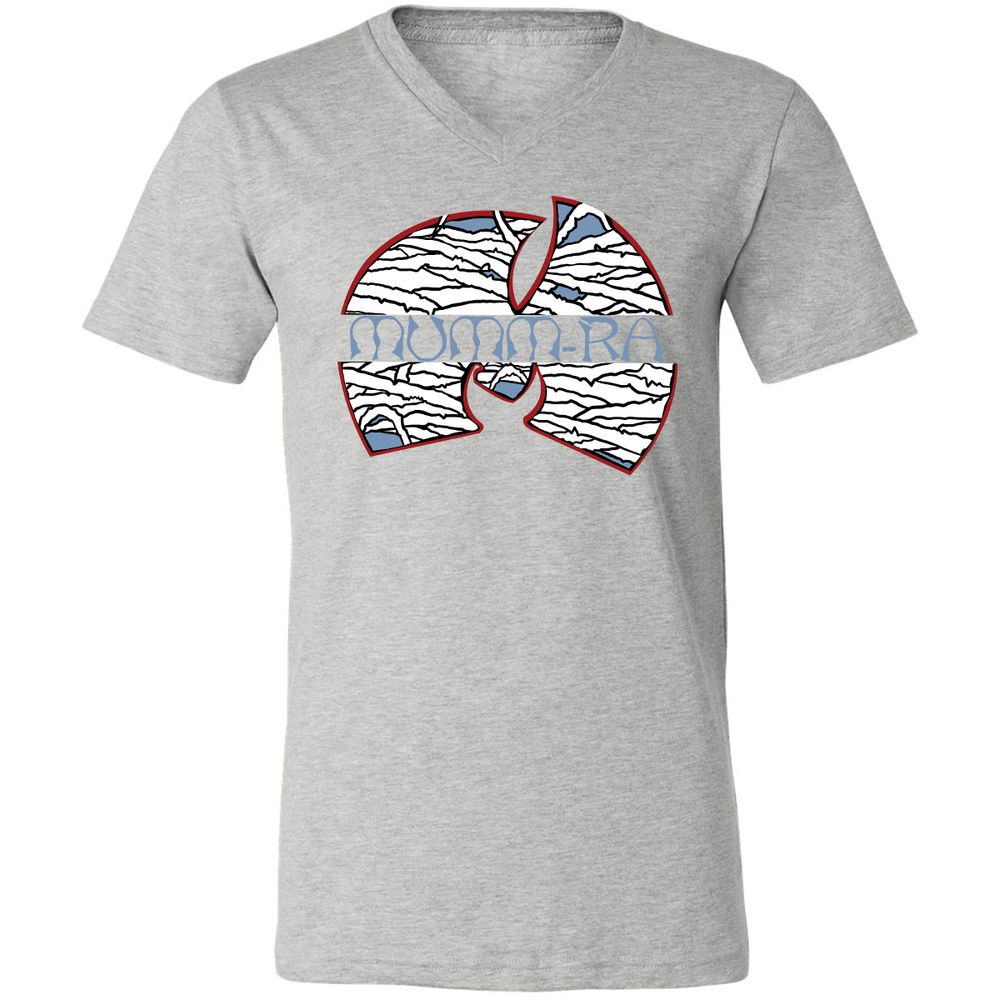 Unisex V-Neck T-Shirt - 3B8EM4JL - Athletic Heather - 7