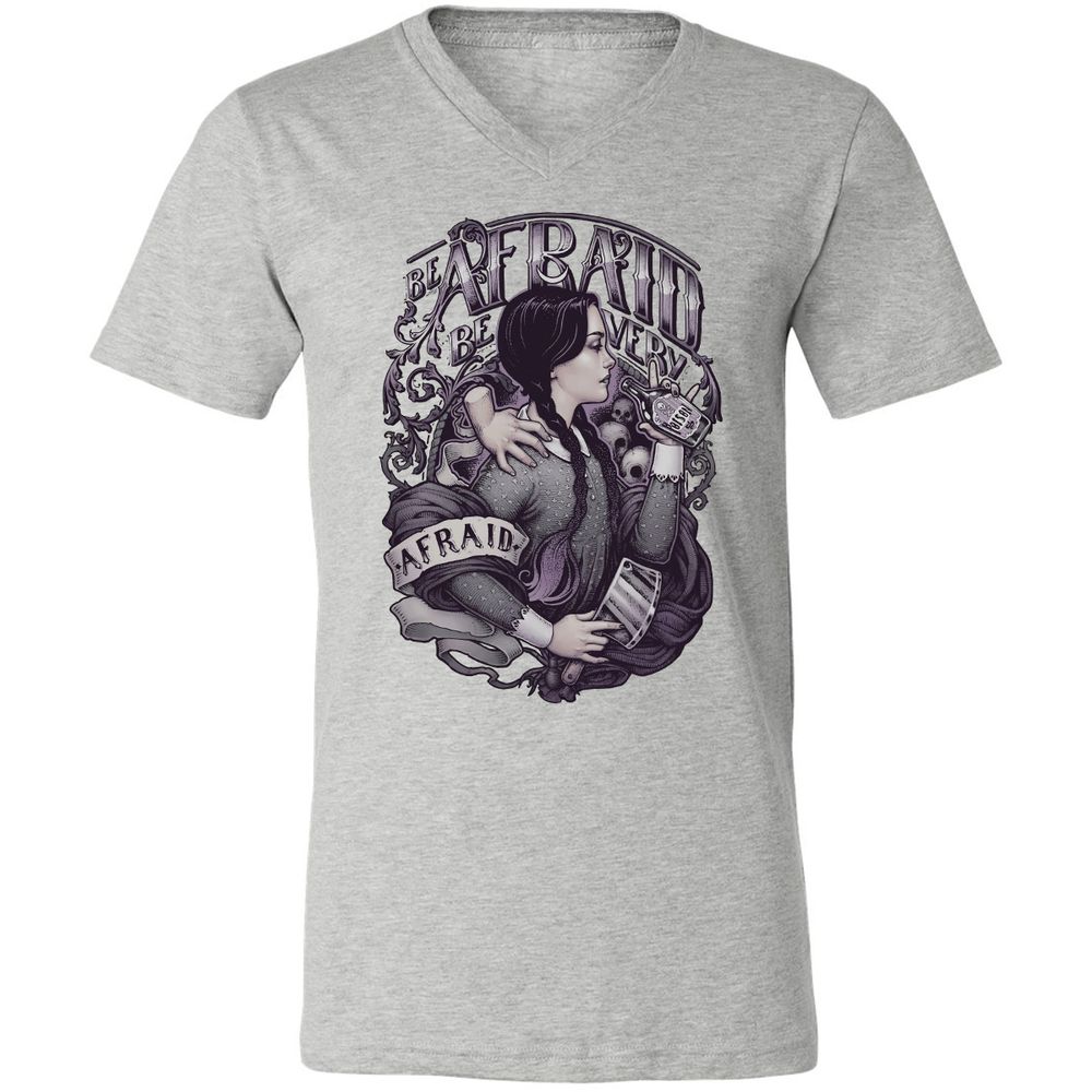 Unisex V-Neck T-Shirt - VRJHR8QH - Athletic Heather - 7