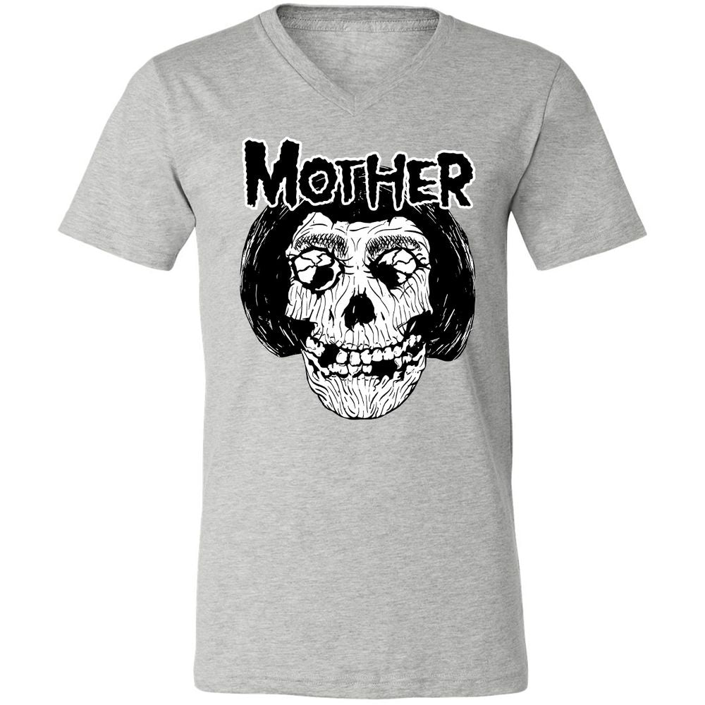 Unisex V-Neck T-Shirt - RAUZJQY5 - Athletic Heather - 7