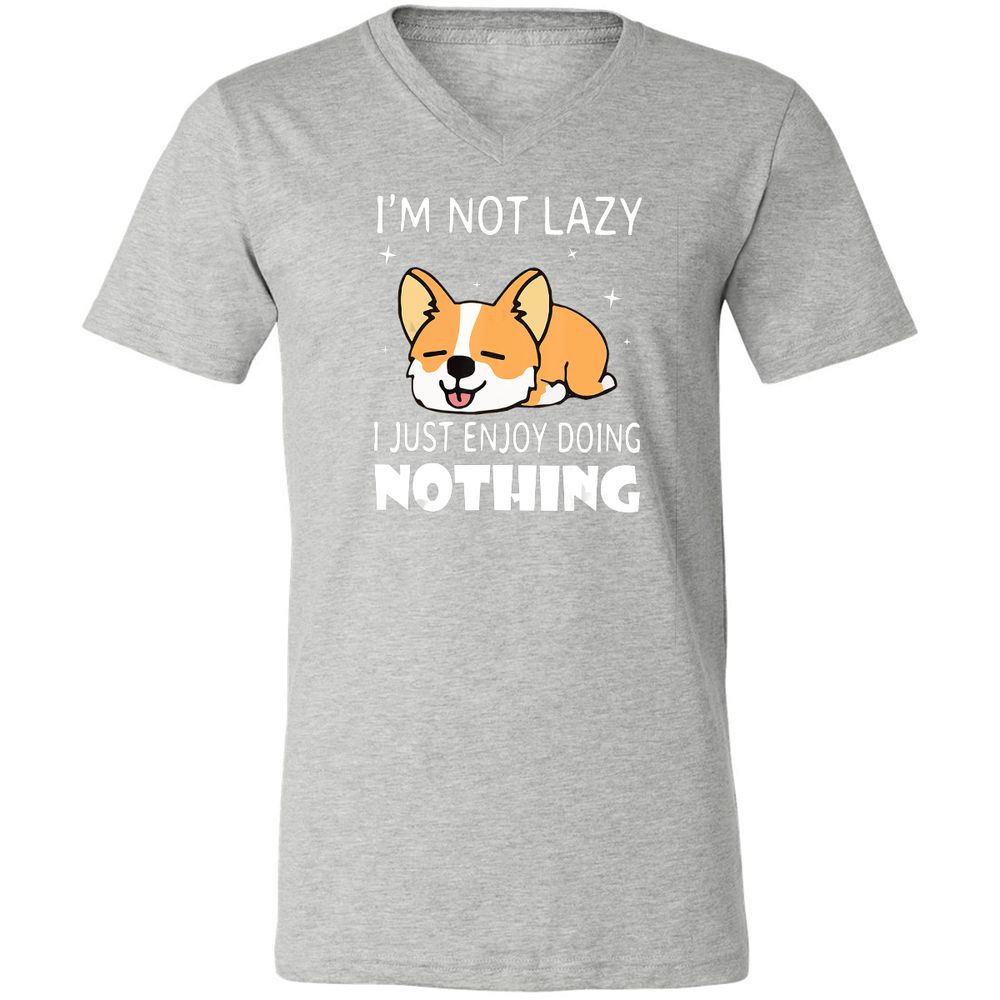 Unisex V-Neck T-Shirt - XENE263T - Athletic Heather - 7