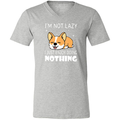 Unisex V-Neck T-Shirt - XENE263T - Athletic Heather - 7