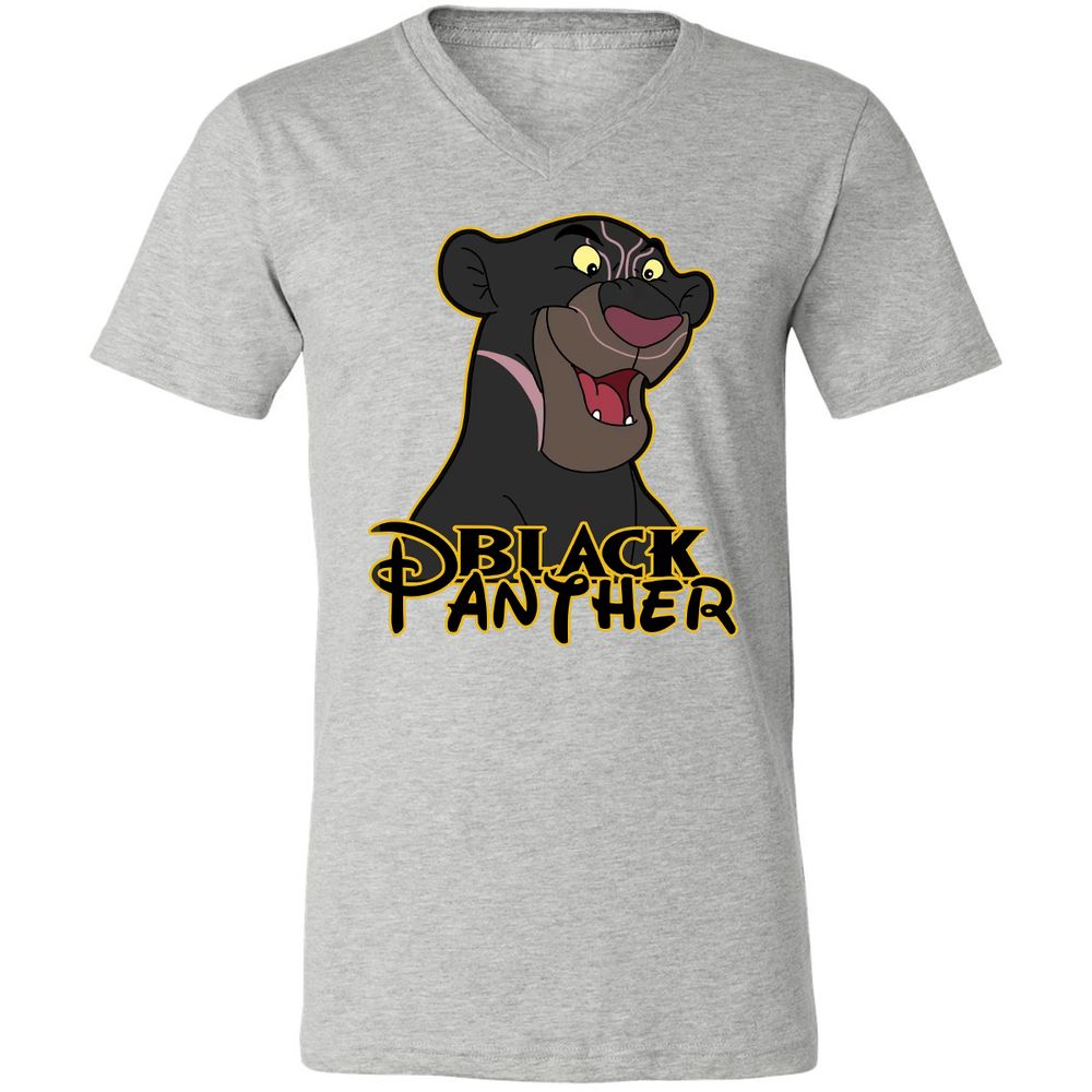 Unisex V-Neck T-Shirt - 7LRP445Z - Athletic Heather - 7