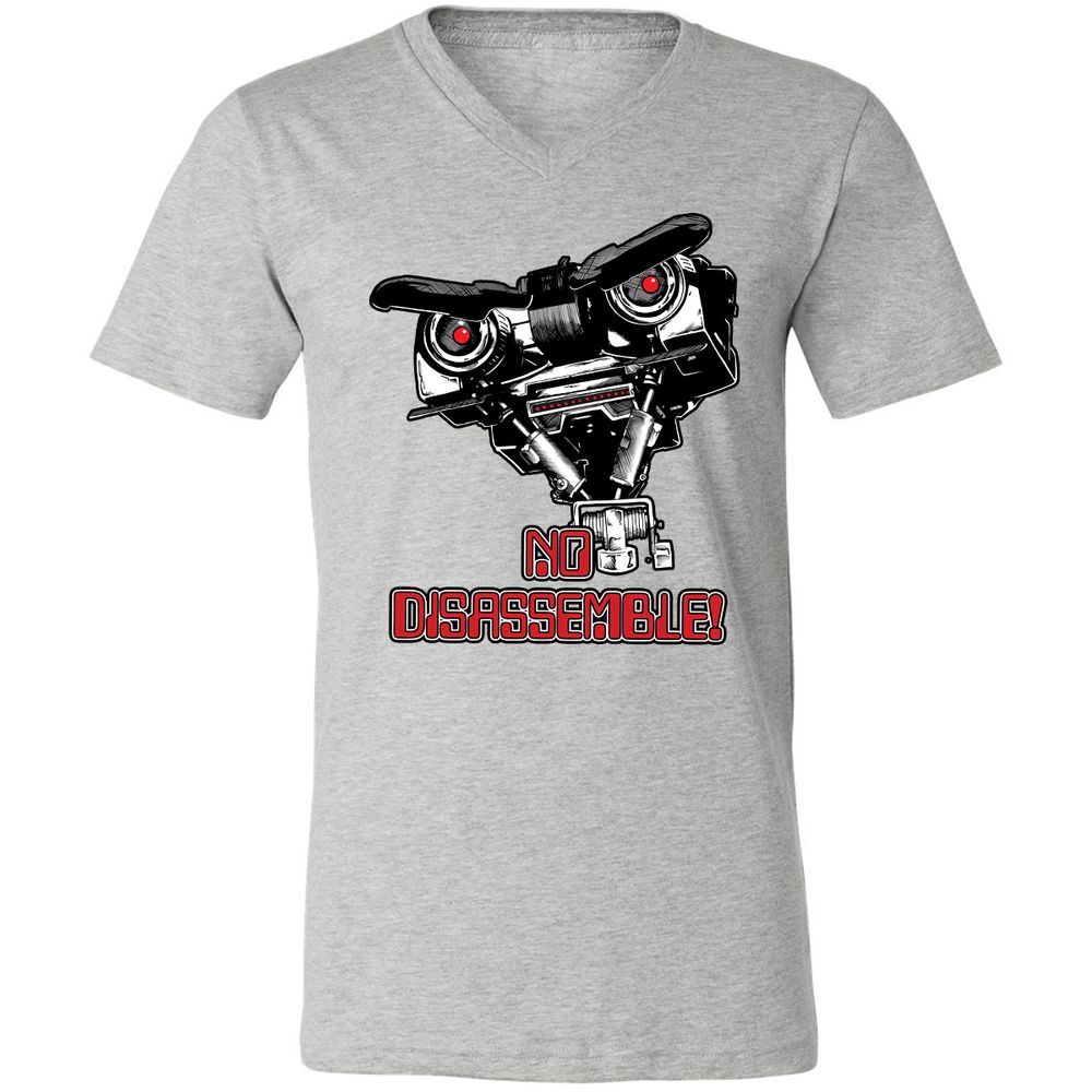 Unisex V-Neck T-Shirt - W6327685 - Athletic Heather - 7