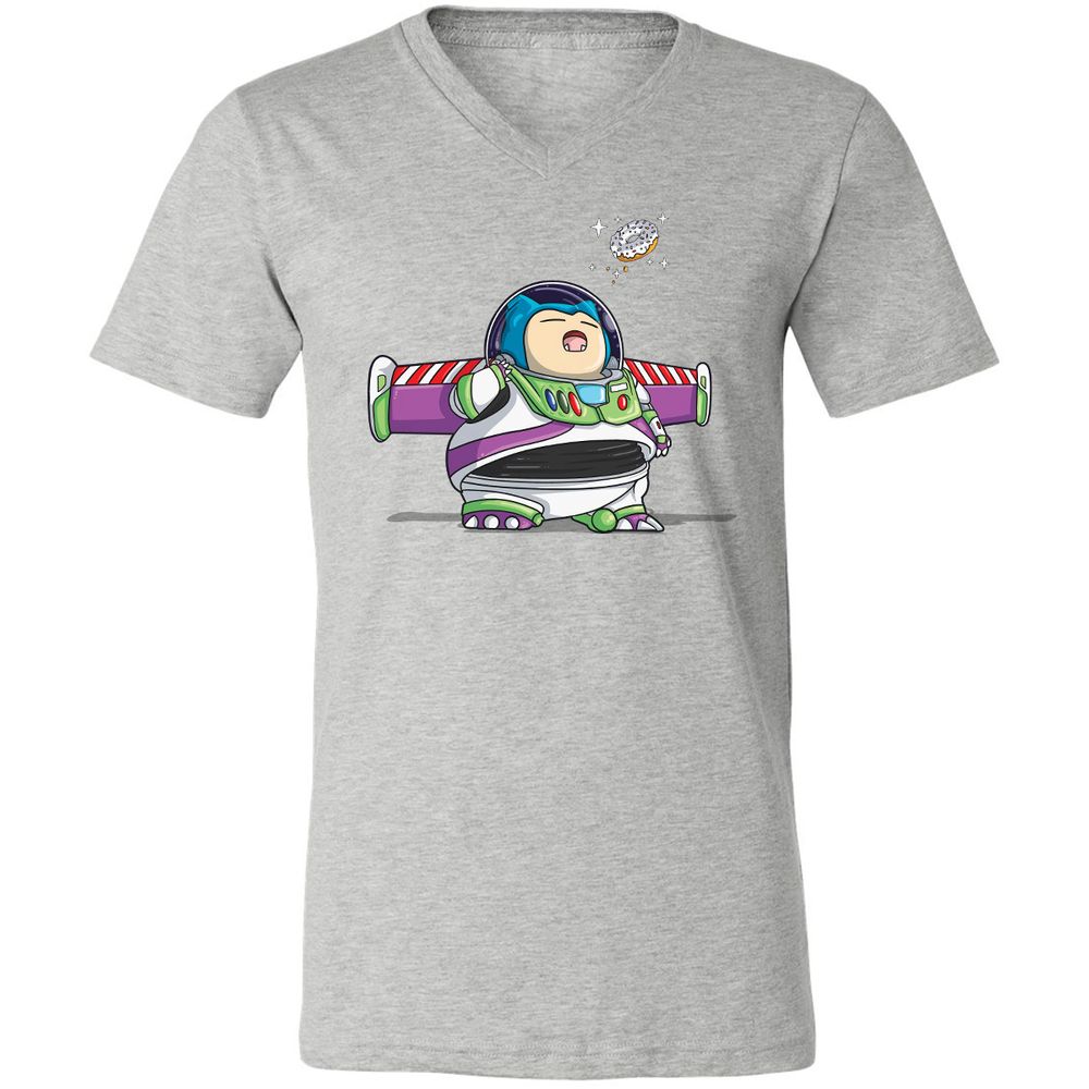 Unisex V-Neck T-Shirt - 7TVS7RMW - Athletic Heather - 7