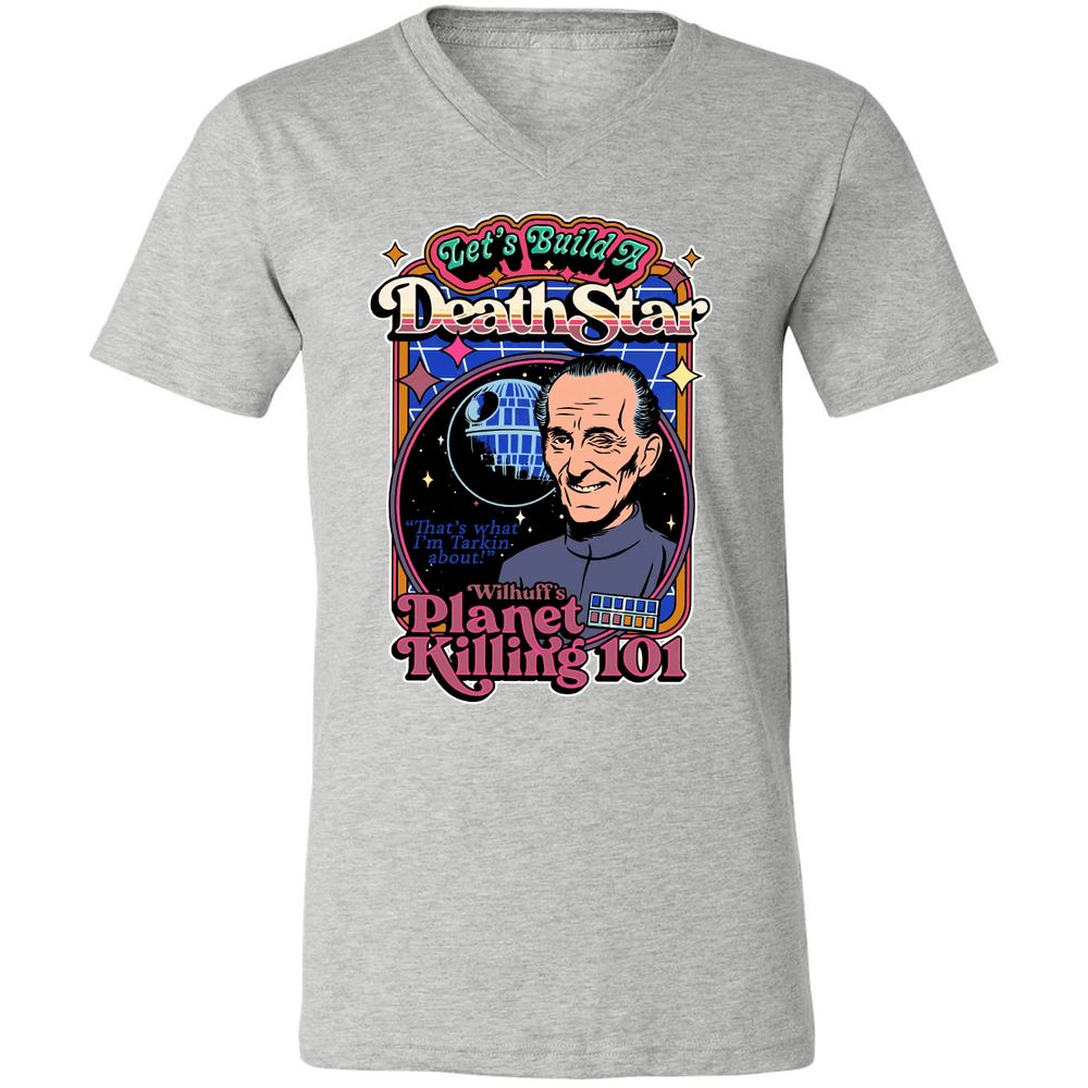 Unisex V-Neck T-Shirt - J1694VJK - Athletic Heather - 7