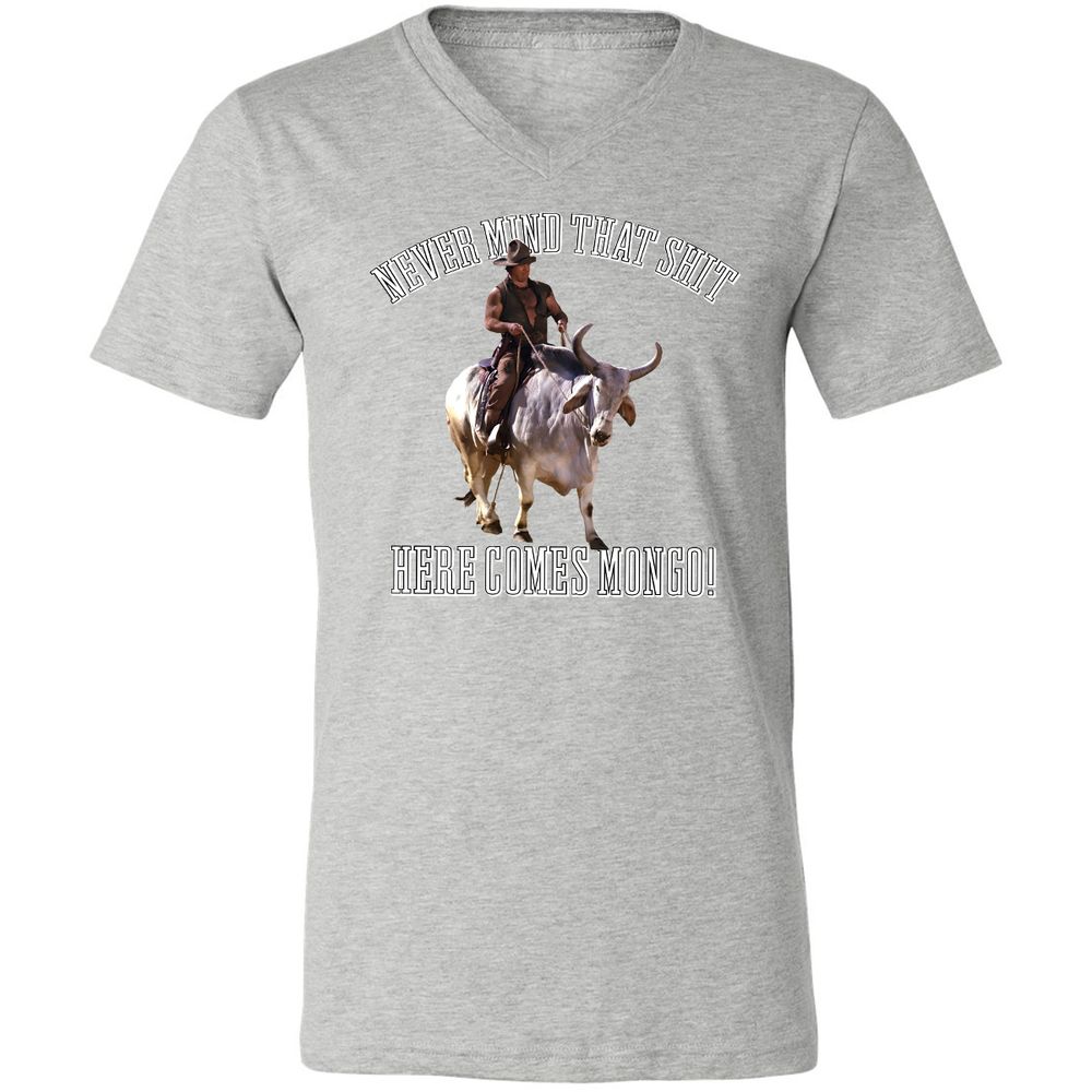 Unisex V-Neck T-Shirt - MV1V3Q4A - Athletic Heather - 7