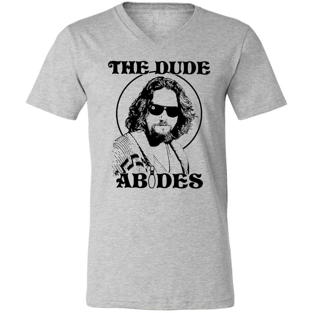 Unisex V-Neck T-Shirt - F1J9WL76 - Athletic Heather - 7