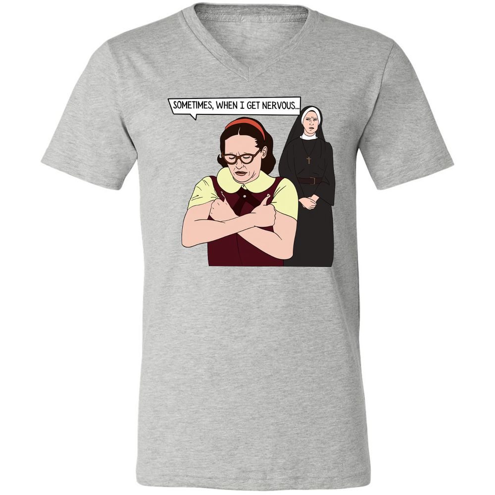 Unisex V-Neck T-Shirt - 276FPWN7 - Athletic Heather - 7