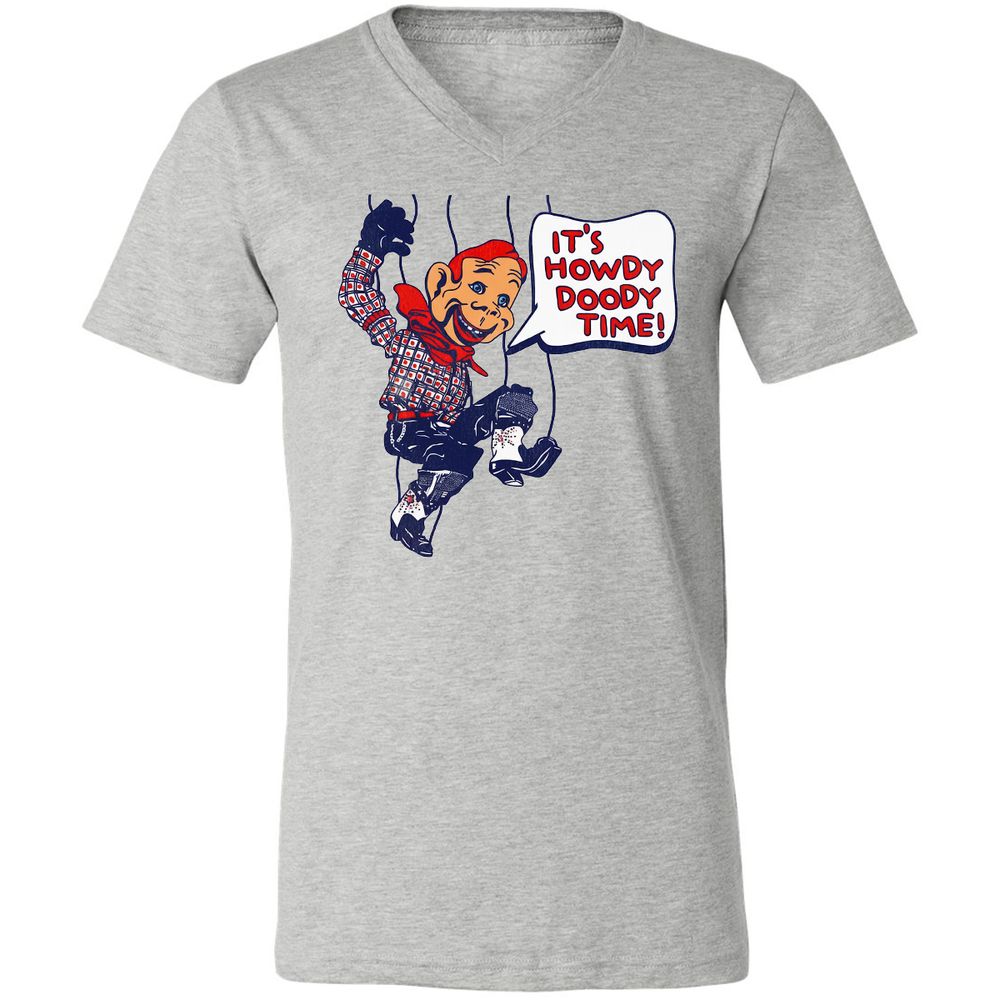 It's Howdy Doody Time! - Athletic Heather - 7