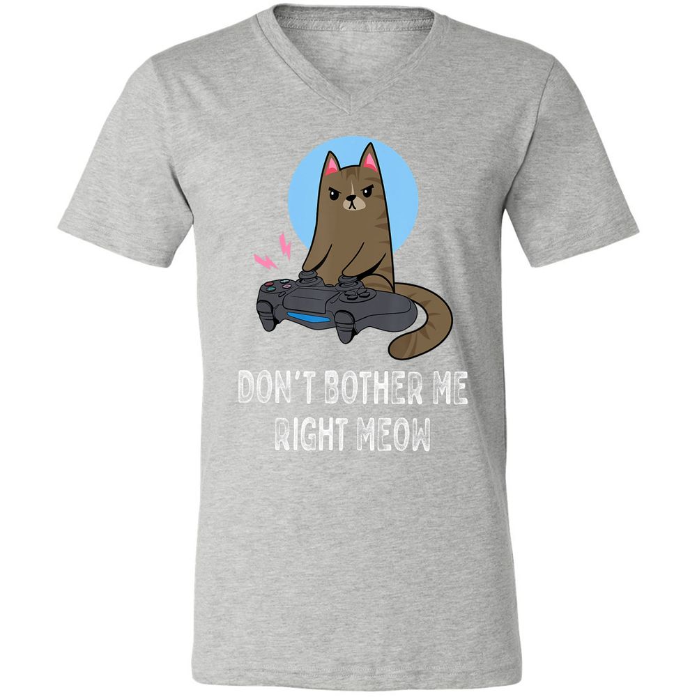 Unisex V-Neck T-Shirt - 3VPUNY5S - Athletic Heather - 7