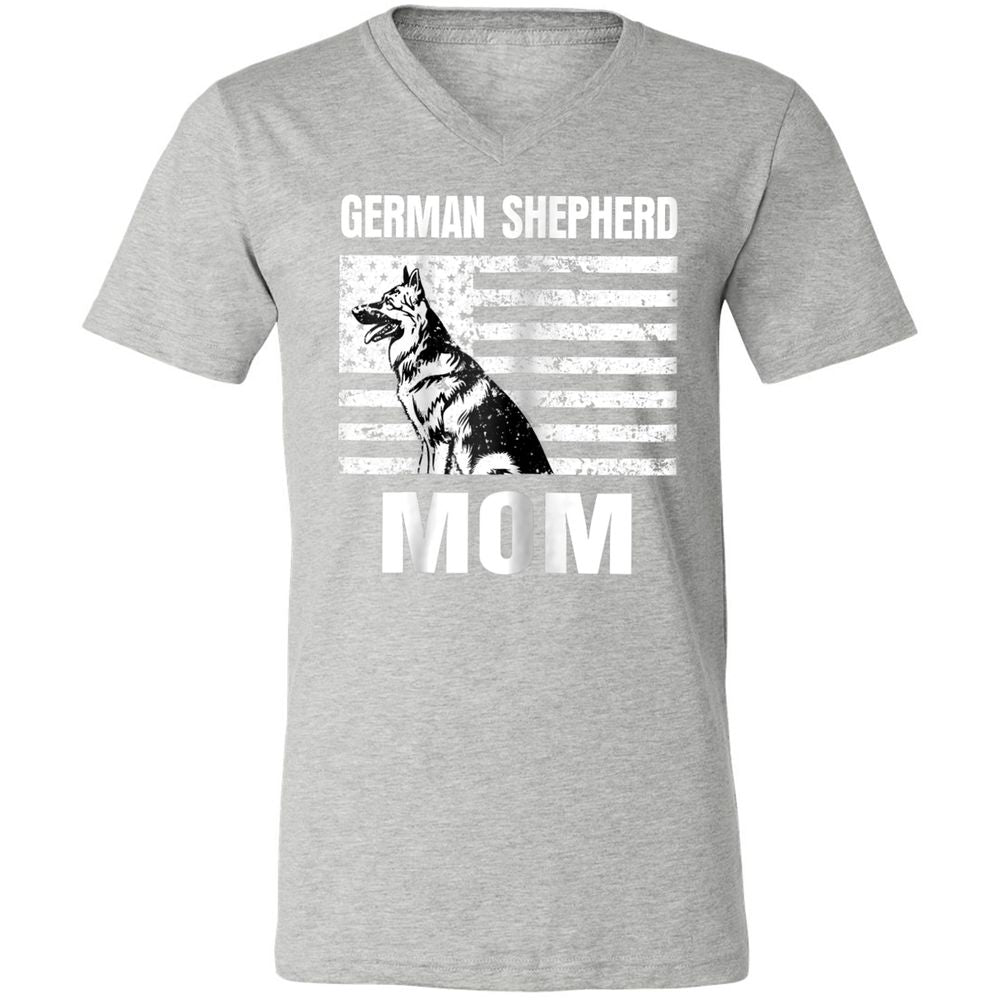 Unisex V-Neck T-Shirt - HZMVDJ22 - Athletic Heather - 7