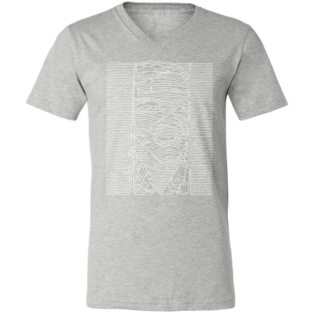 Unisex V-Neck T-Shirt - JEGP71F5 - Athletic Heather - 7