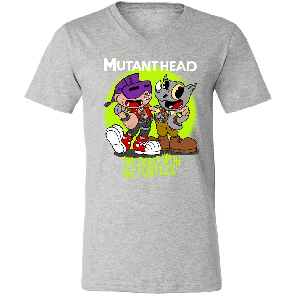 Unisex V-Neck T-Shirt - FA8LTXUK - Athletic Heather - 7