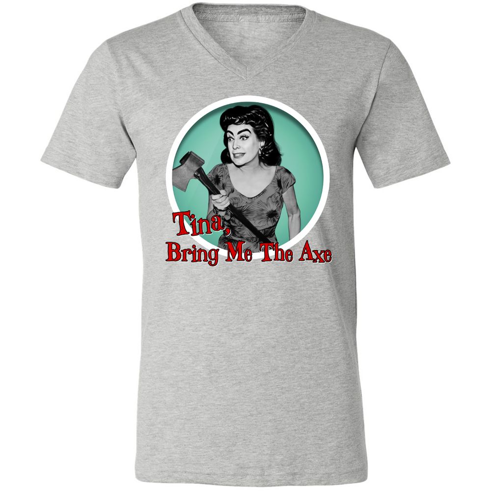 Unisex V-Neck T-Shirt - CN6A69MY - Athletic Heather - 7
