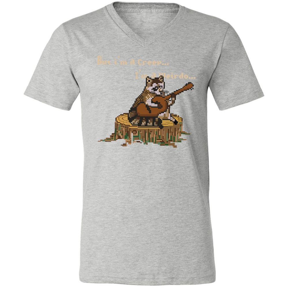 Unisex V-Neck T-Shirt - 2FPJPD3M - Athletic Heather - 7