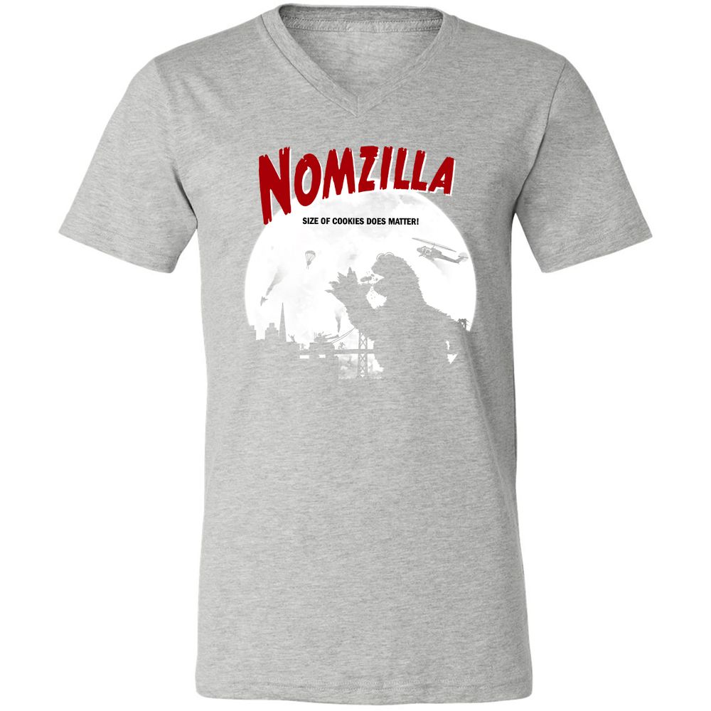 Unisex V-Neck T-Shirt - UZAR1VT5 - Athletic Heather - 7
