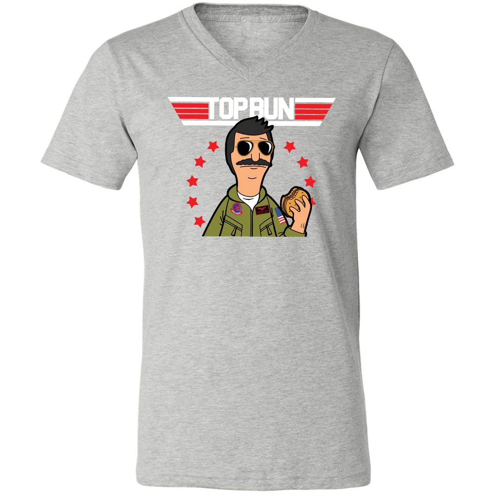 Unisex V-Neck T-Shirt - TTMWXTPD - Athletic Heather - 7