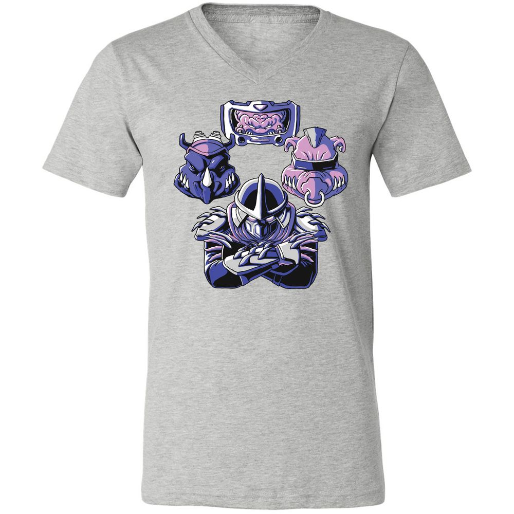 Unisex V-Neck T-Shirt - T8VHP5HC - Athletic Heather - 7