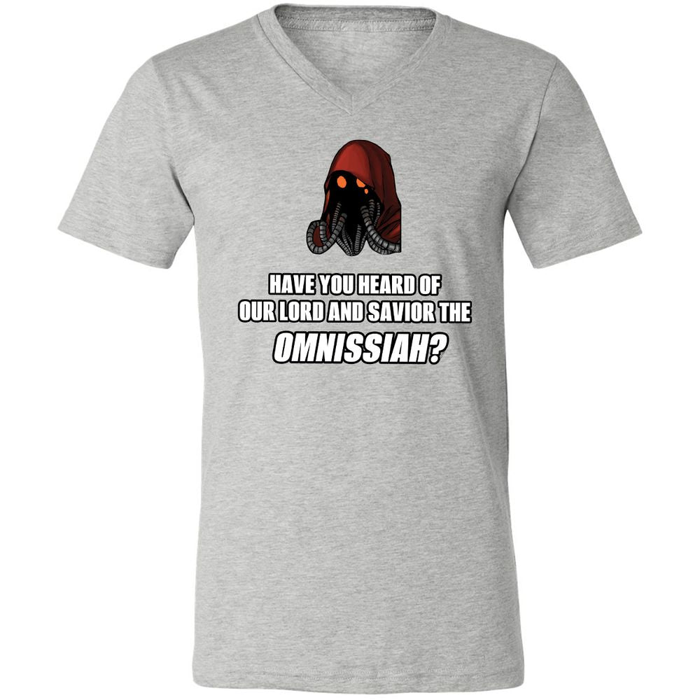 Unisex V-Neck T-Shirt - V1U93LBB - Athletic Heather - 7