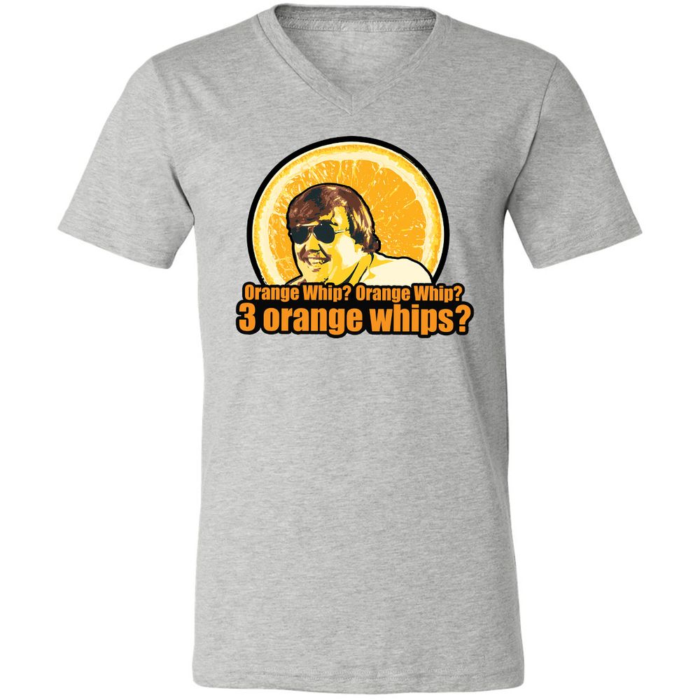 Unisex V-Neck T-Shirt - 6NMXD9EF - Athletic Heather - 7