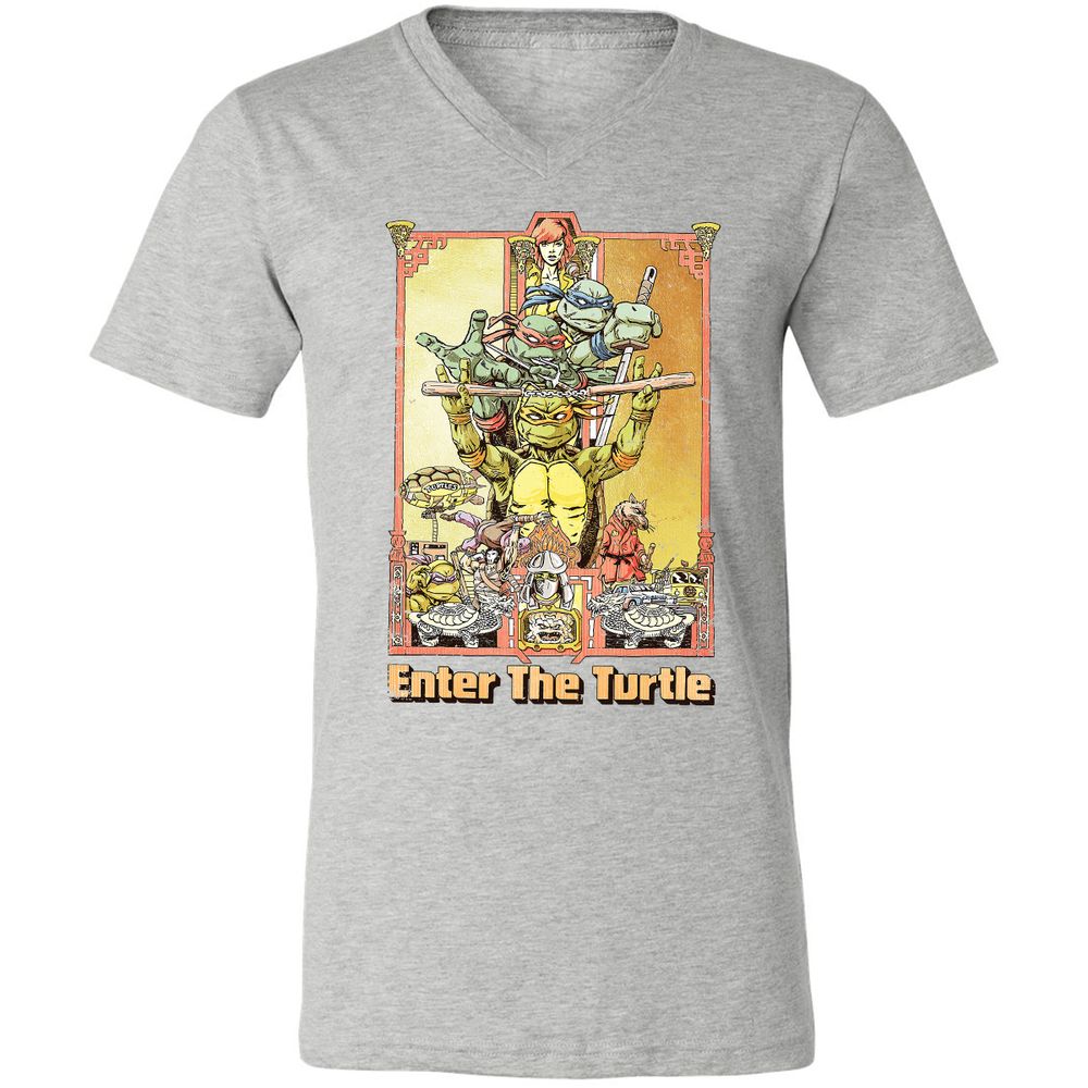 Unisex V-Neck T-Shirt - D5RRCSR5 - Athletic Heather - 7