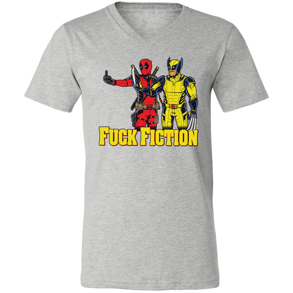 Unisex V-Neck T-Shirt - YHZ21554 - Athletic Heather - 7