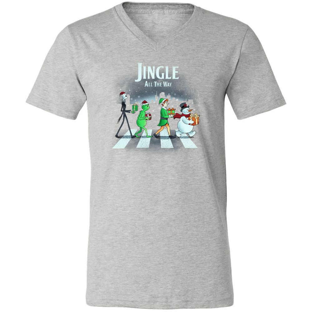 Jingle All The Way - Athletic Heather - 7