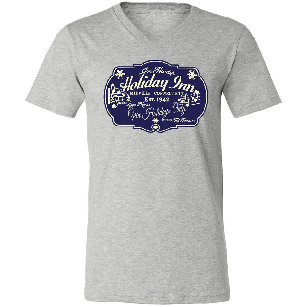 Unisex V-Neck T-Shirt - 84U6ETQT - Athletic Heather - 7
