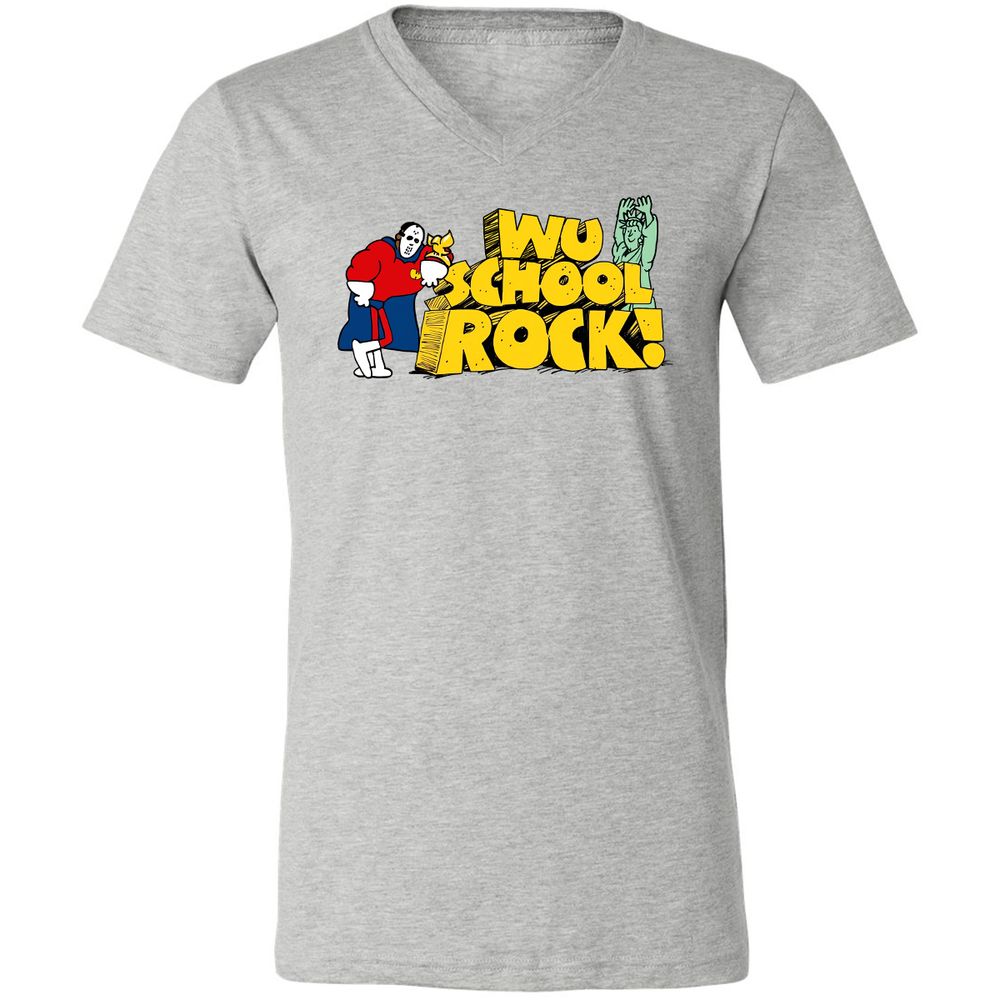 Wu school rock - Athletic Heather - 7