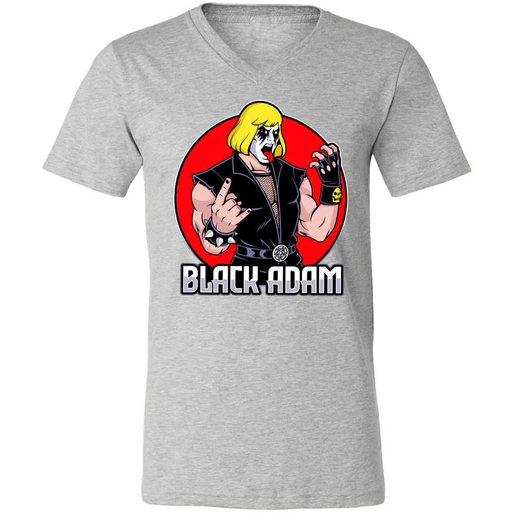 Unisex V-Neck T-Shirt - KW481EL5 - Athletic Heather - 7