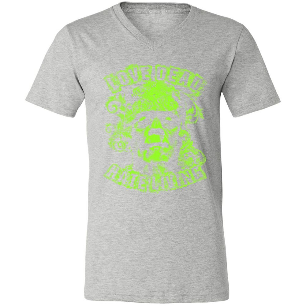 Unisex V-Neck T-Shirt - 67HHJW3M - Athletic Heather - 7
