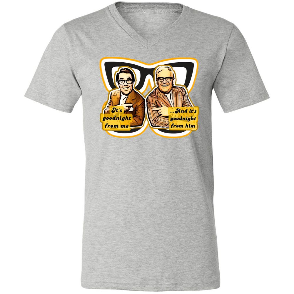 Unisex V-Neck T-Shirt - RTQX299C - Athletic Heather - 7