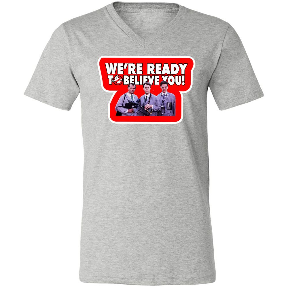 Unisex V-Neck T-Shirt - WM2KV58H - Athletic Heather - 7