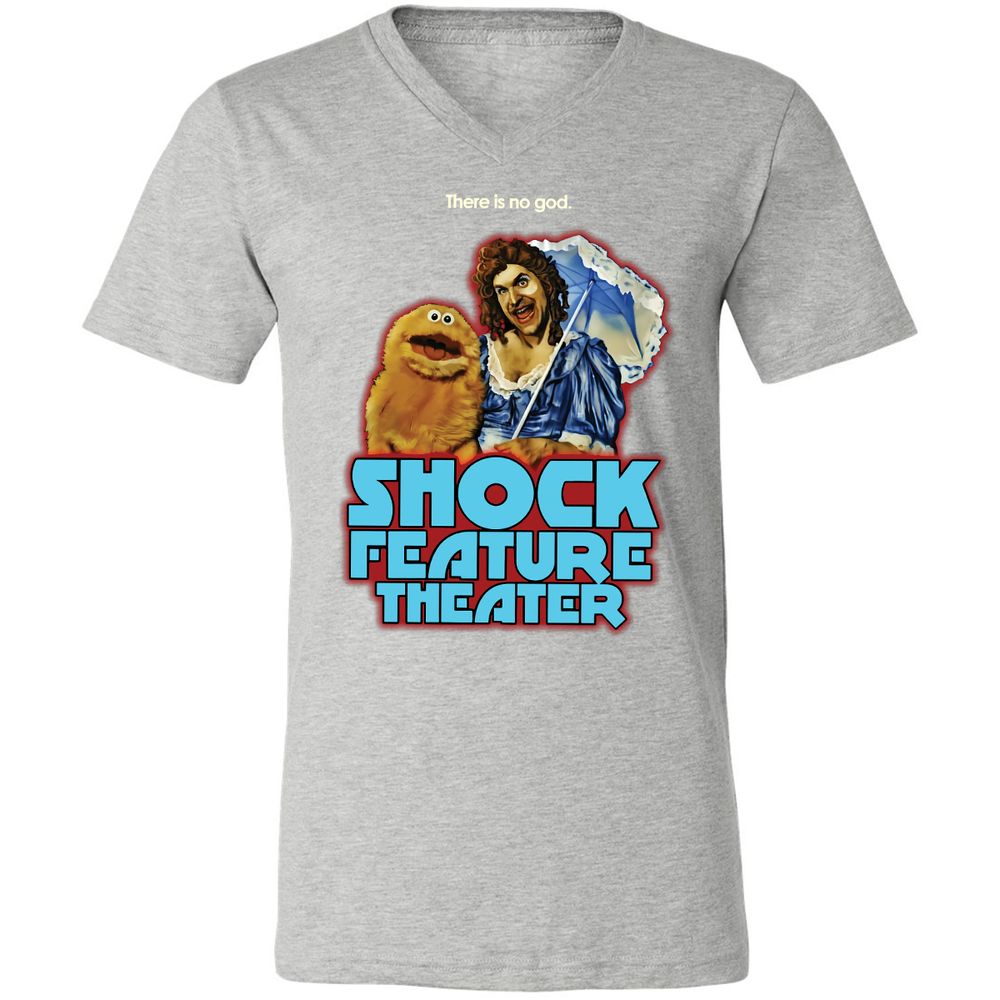Unisex V-Neck T-Shirt - 7PRJ6ZAE - Athletic Heather - 7