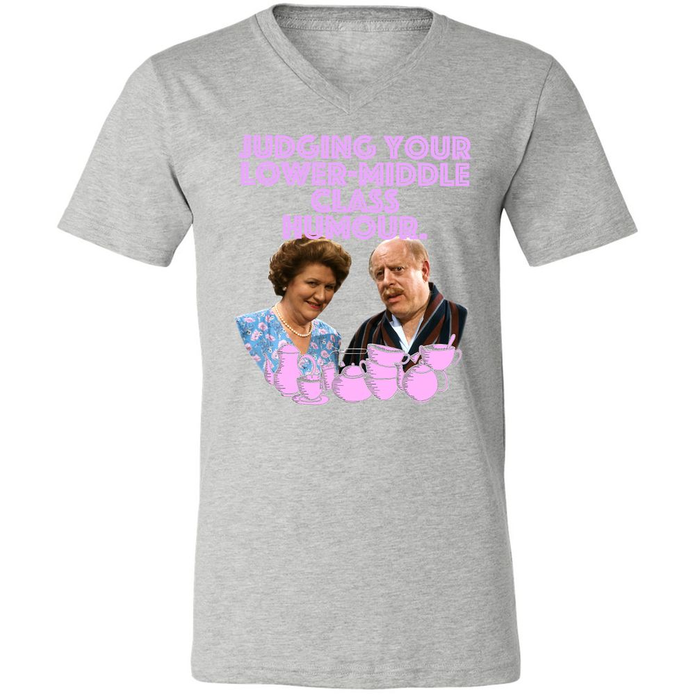 Unisex V-Neck T-Shirt - LM1X6P4C - Athletic Heather - 7