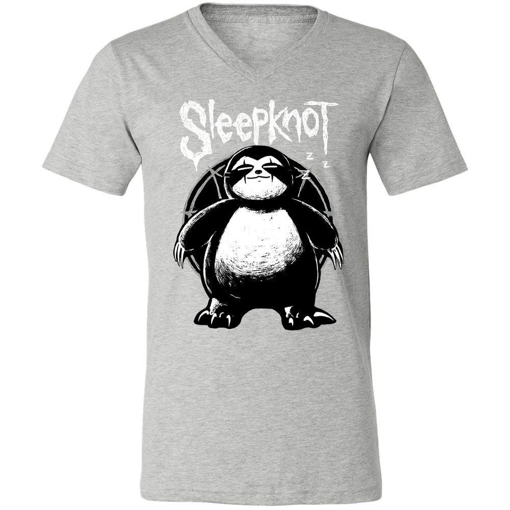 Unisex V-Neck T-Shirt - 6S35ZWNN - Athletic Heather - 7