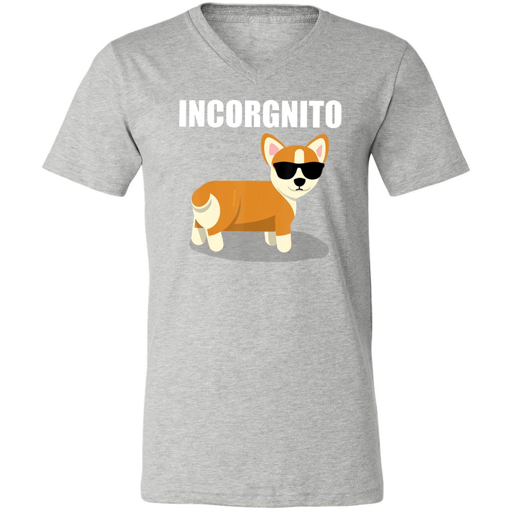 Unisex V-Neck T-Shirt - T2SNB3YT - Athletic Heather - 7