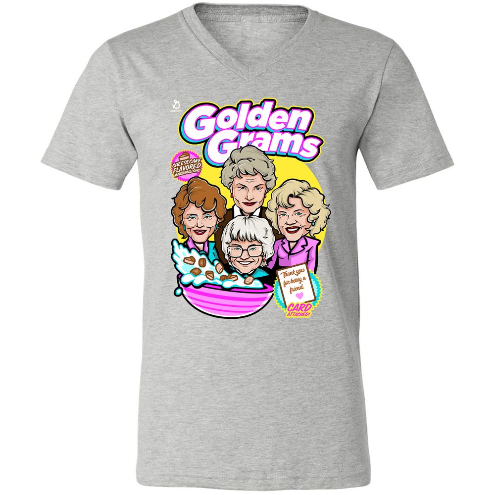 Unisex V-Neck T-Shirt - XWPW415Q - Athletic Heather - 7