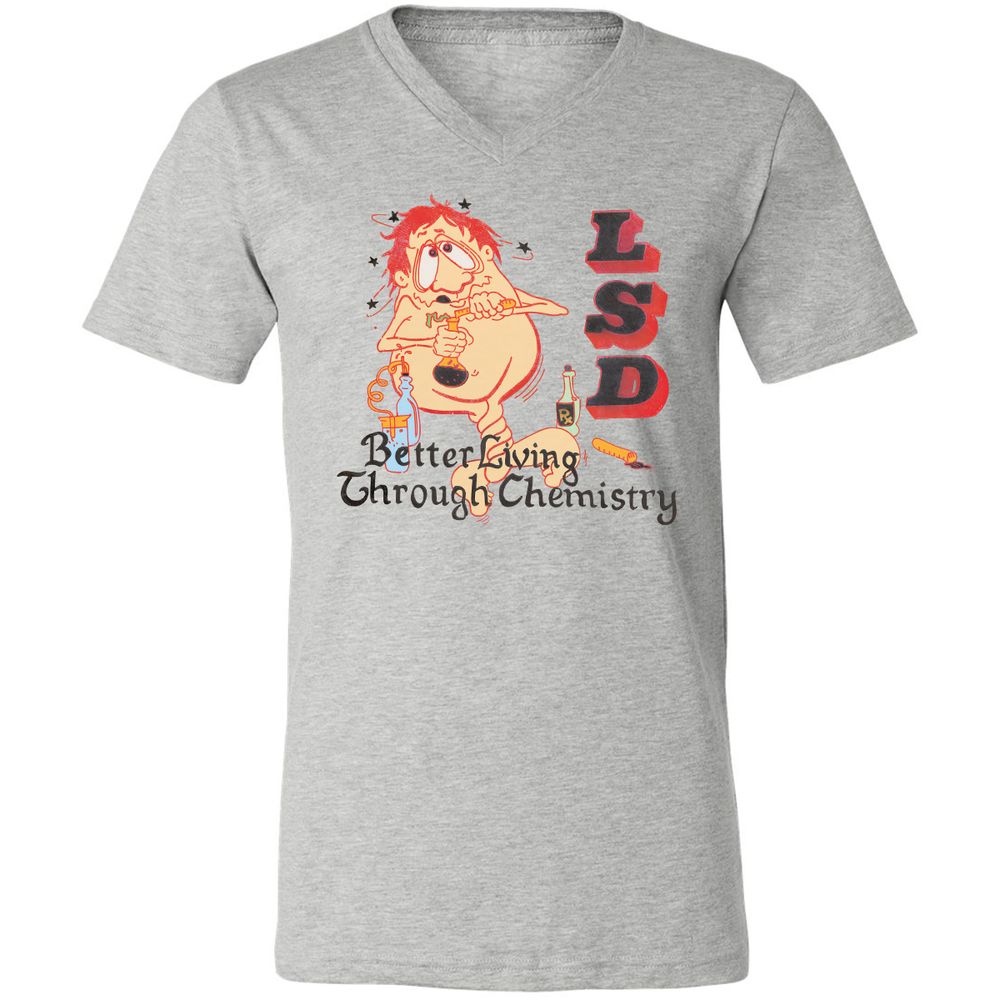 LSD Better Living Through Chemistry - Athletic Heather - 7