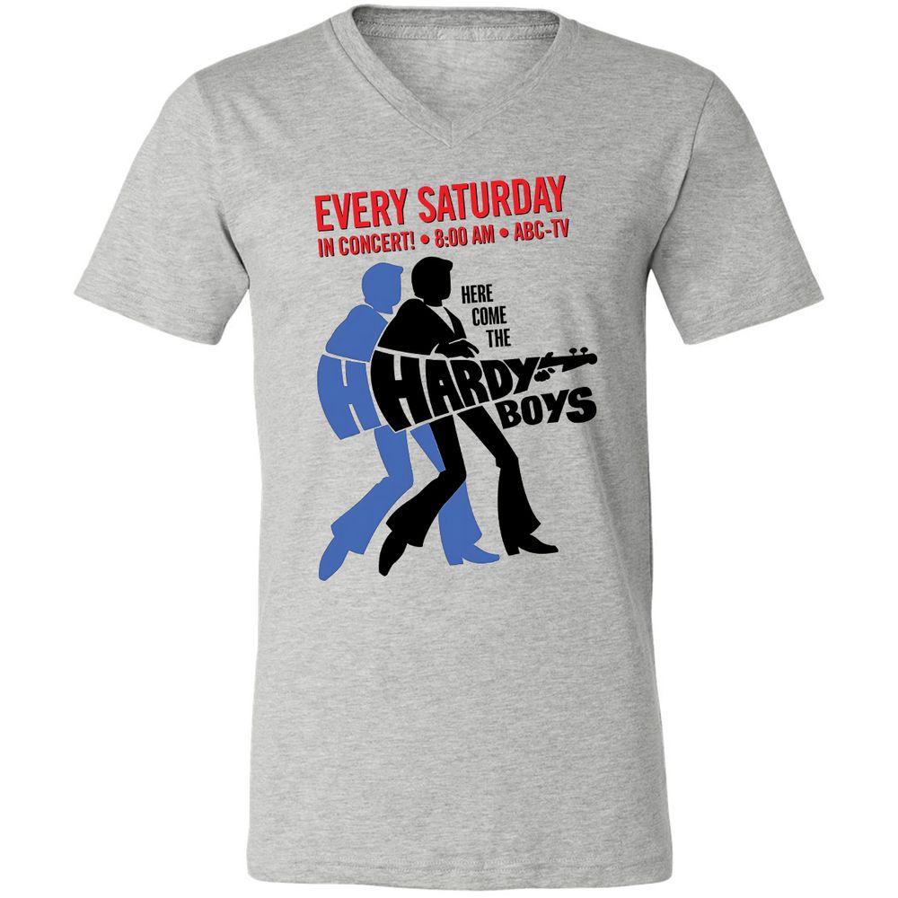 Unisex V-Neck T-Shirt - N1D6HXYE - Athletic Heather - 7