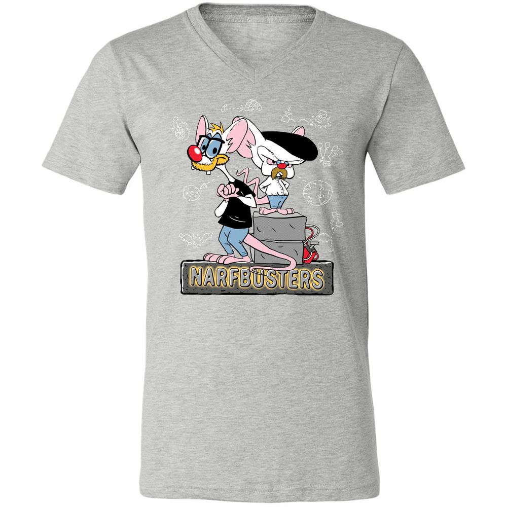 Unisex V-Neck T-Shirt - FFSHBWT9 - Athletic Heather - 7