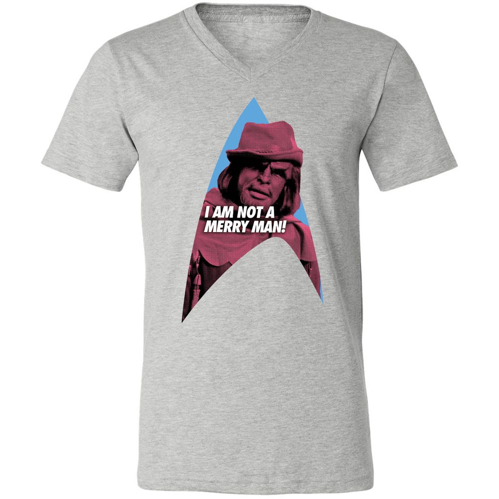 Unisex V-Neck T-Shirt - 81ZMQ83P - Athletic Heather - 7