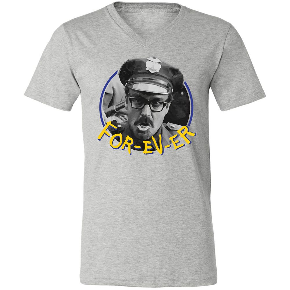 Unisex V-Neck T-Shirt - MD6PWGUB - Athletic Heather - 7