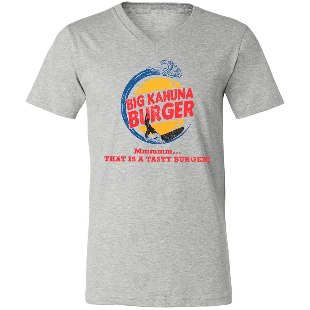 Unisex V-Neck T-Shirt - Z55L6WVY - Athletic Heather - 7