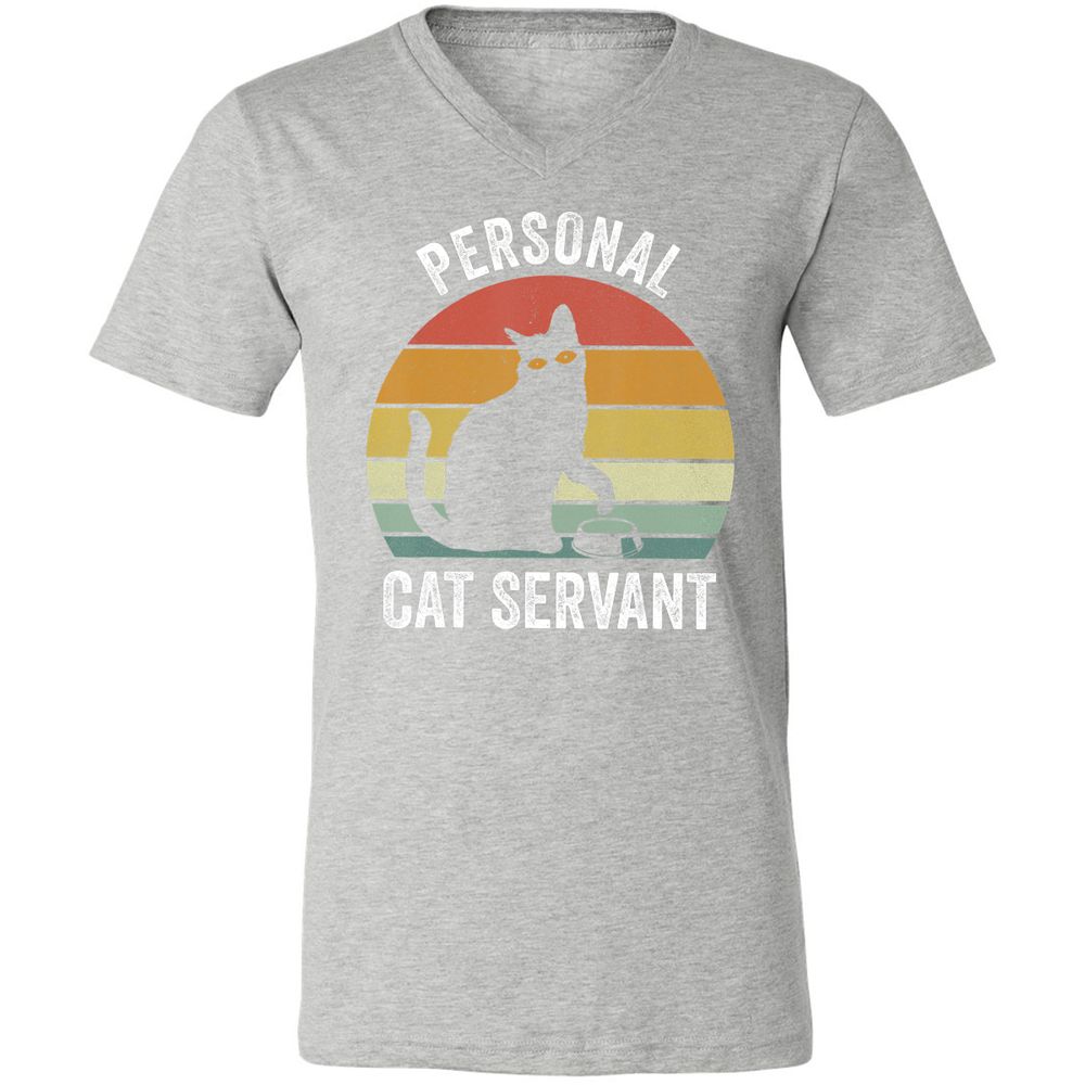 Unisex V-Neck T-Shirt - L5BX6M9V - Athletic Heather - 7