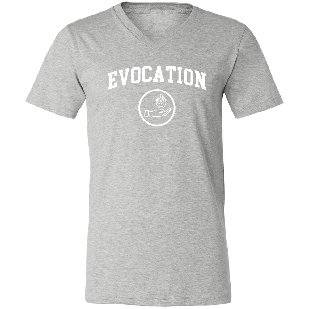 Unisex V-Neck T-Shirt - F9N2UJLT - Athletic Heather - 7