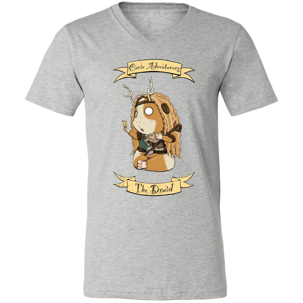 Unisex V-Neck T-Shirt - AG9UHTPF - Athletic Heather - 7