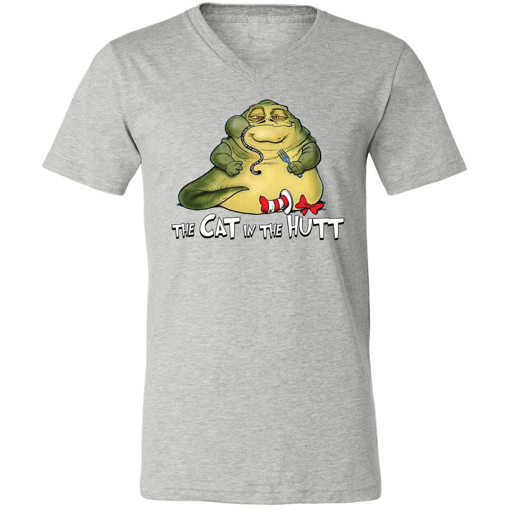 Unisex V-Neck T-Shirt - T5PXPWLN - Athletic Heather - 7