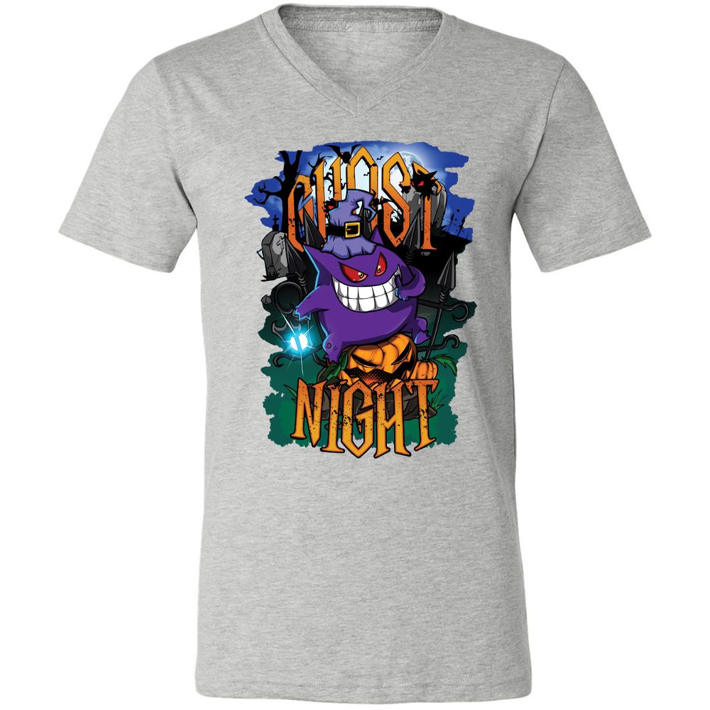 Unisex V-Neck T-Shirt - MWWV8WZN - Athletic Heather - 7